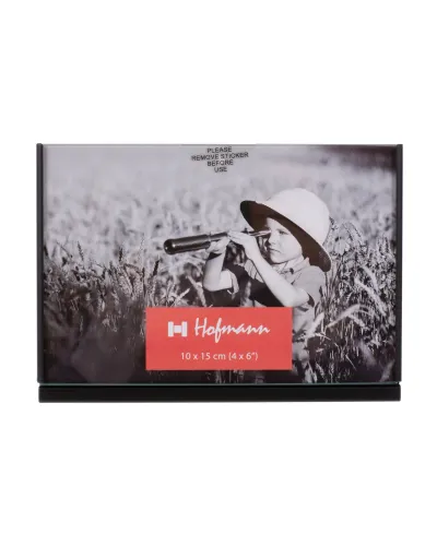 Kovový stojánek na fotografií 15x20 cm černý By Hofmann