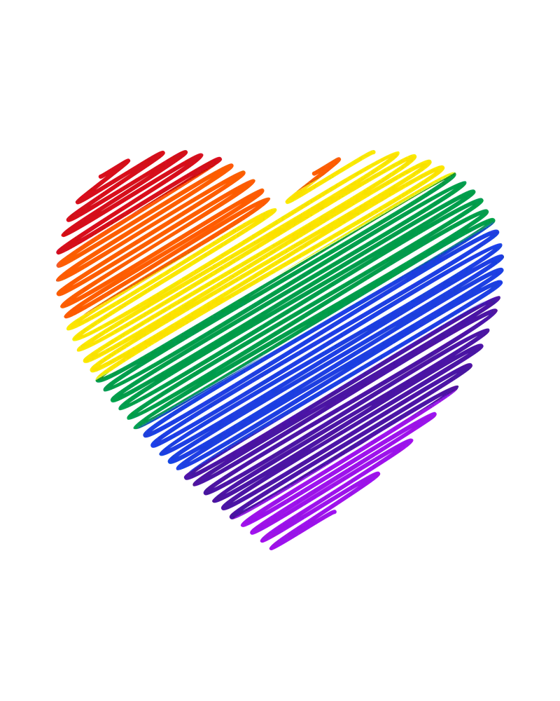 Podložka pod myš - tvar srdce