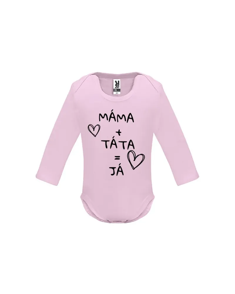 Kojenecké body dlouhý rukáv