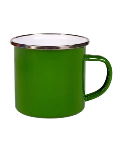 Kovový hrnek "Plecháček" 380 ml