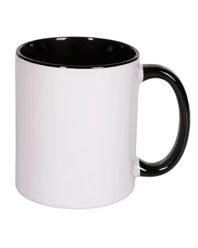 Hrnek  PANORAMA  s barevným vnitřkem a uchem