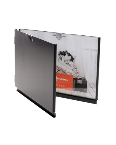 Kovový stojánek na 2 fotografie 10x15 cm