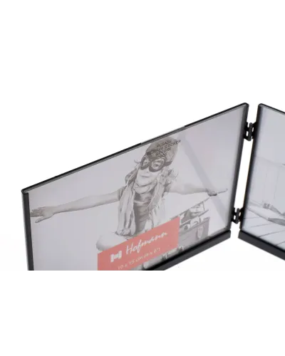 Kovový stojánek na 2 fotografie 10x15 cm